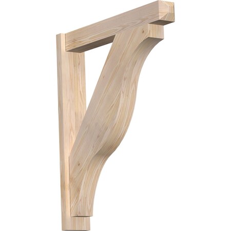 Ekena Millwork Funston Craftsman Smooth Outlooker, Douglas Fir, 5 1/2"W x 32"D x 38"H OUT06X32X38FST04SDF